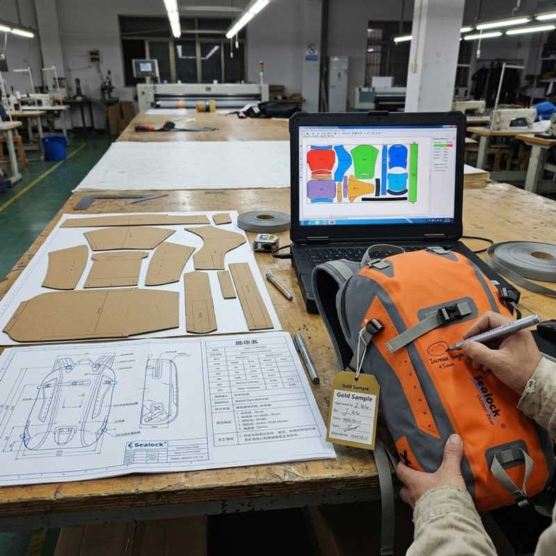 Су өткізбейтін рюкзактарды өндіру процесі түсіндірілді