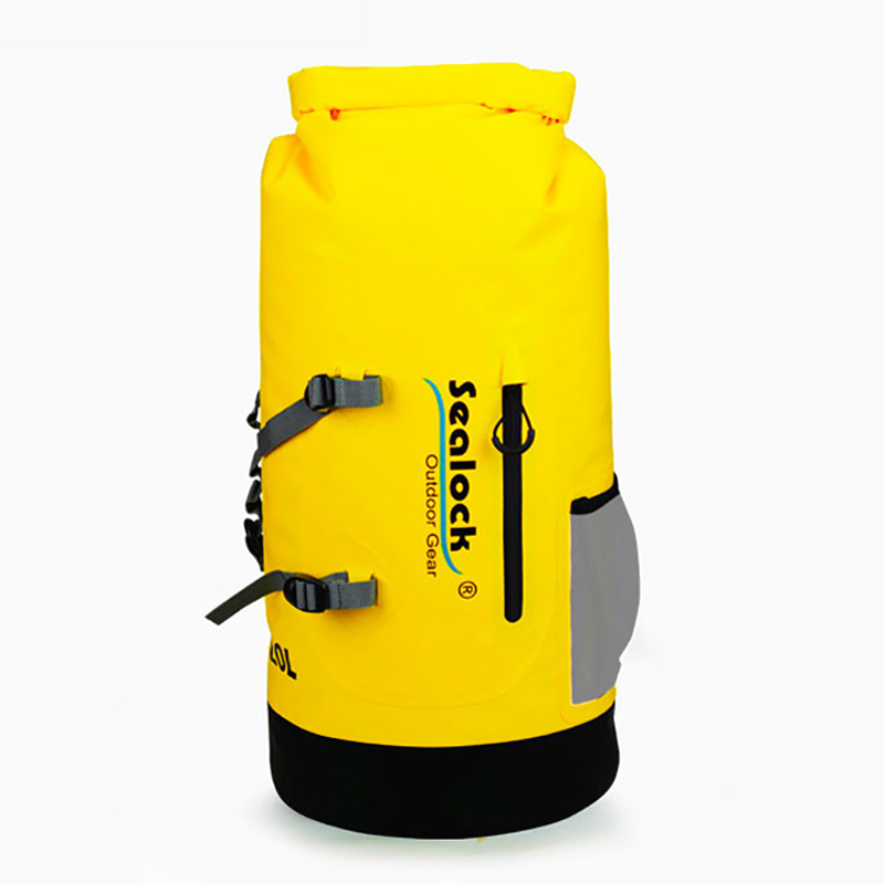 Алдыңғы су өткізбейтін қалтасы бар 20L / 28L Roll Top су өткізбейтін рюкзак