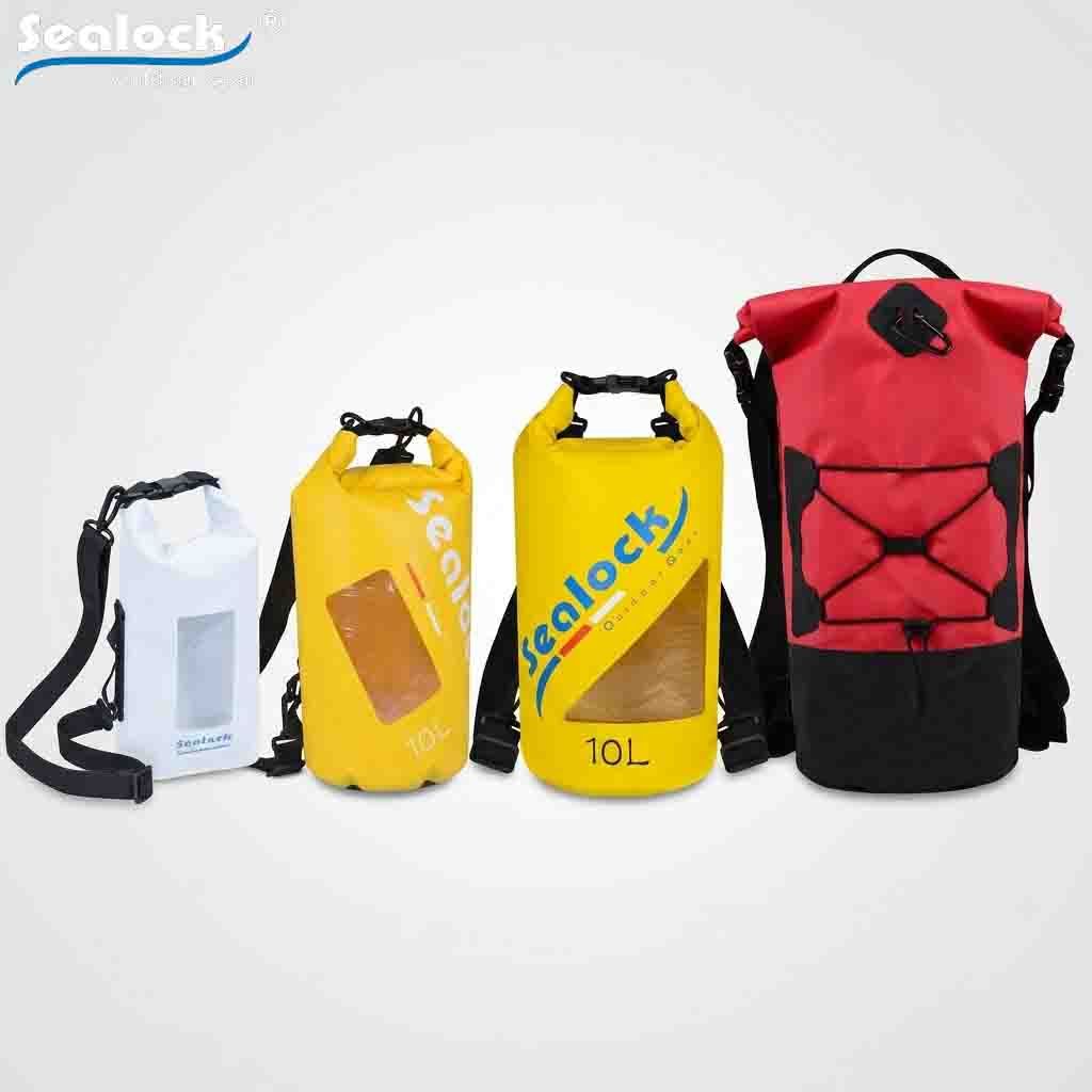 Sealock sailing dry bag product range in multiple capacities Sealock sailing dry bag product range in multiple capacities